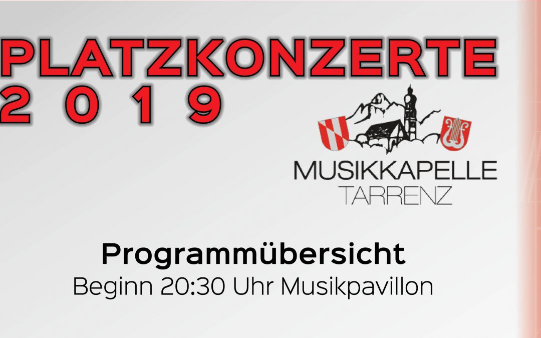 Platzkonzerte 2019